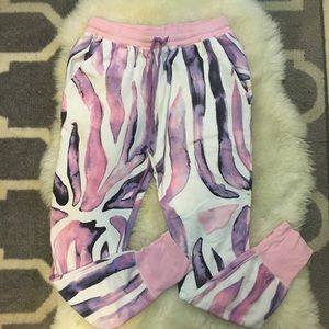 Sabo Skirt striped joggers